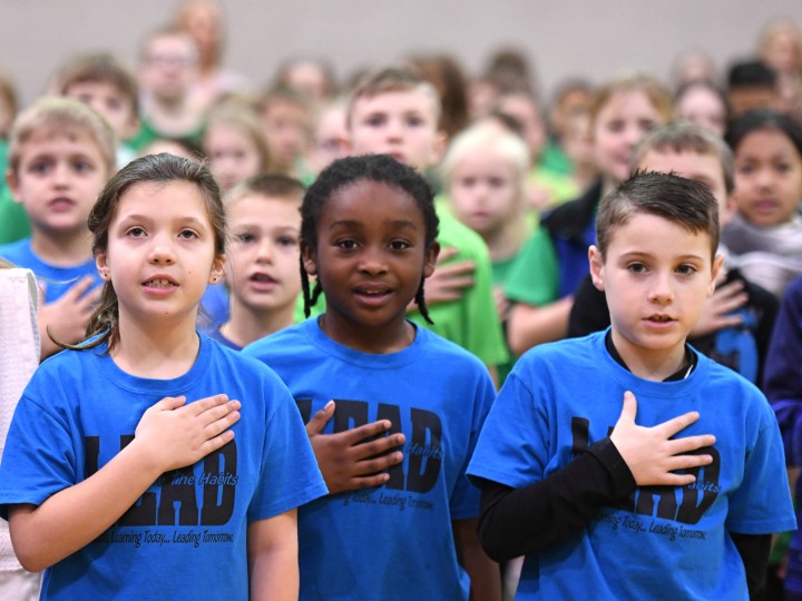 Oak Hill pledge of allegiance