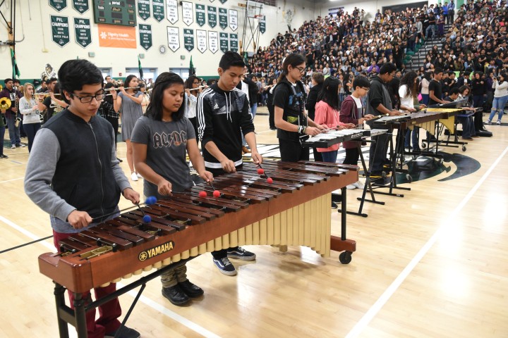 Oxnard 2017 Pacifica High School band