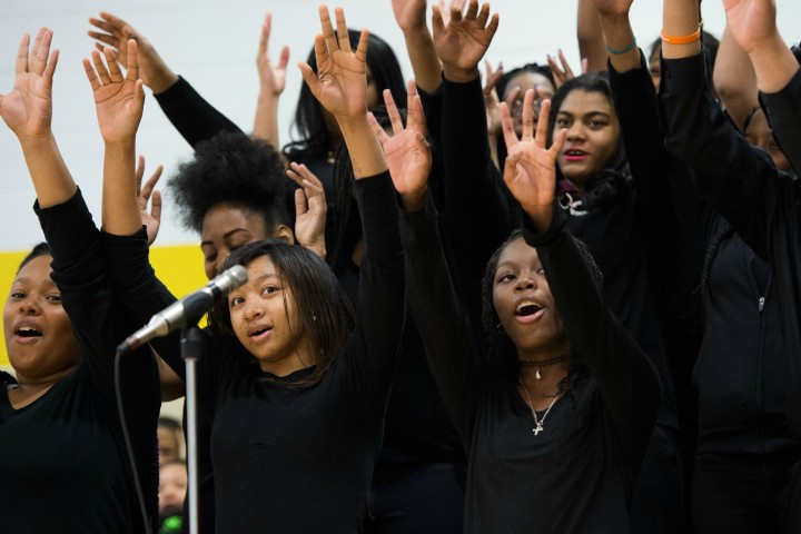 Oxon Hill Middle choir