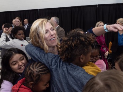 Pearl Student Hug