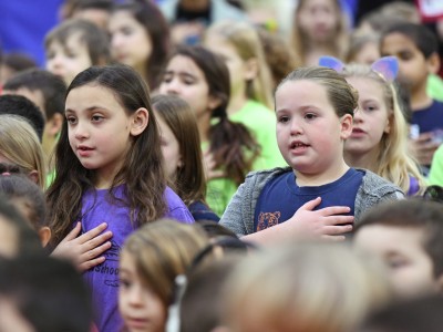 Plainville 2018 pledge of allegiance