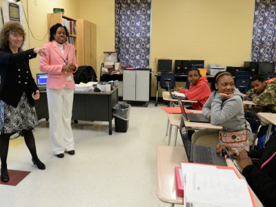 Rhonda Burrage classroom