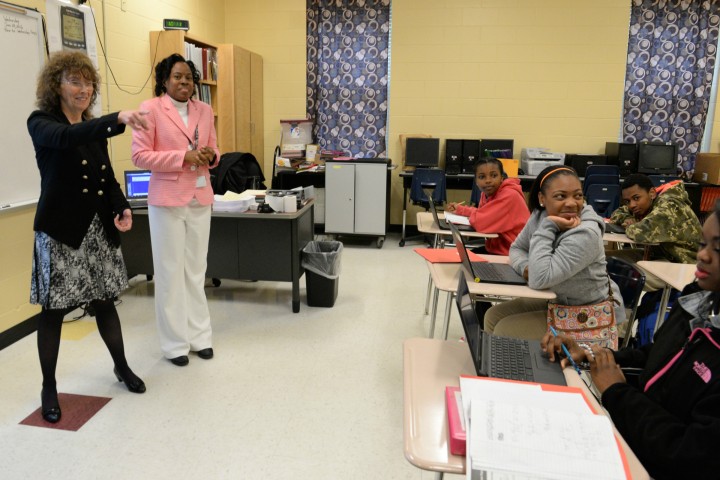 Rhonda Burrage classroom