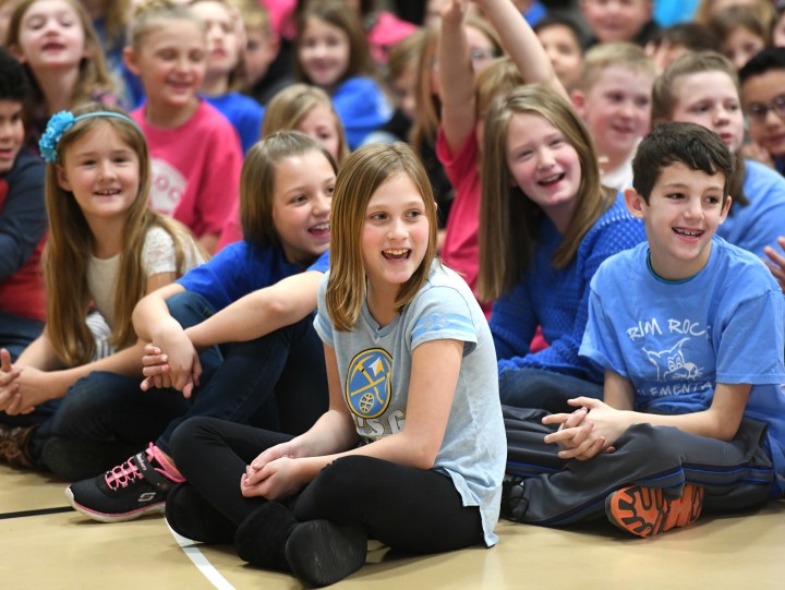 Rim Rock Elementary students excited