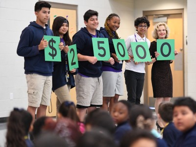 Rogers Ranch students spell 25000