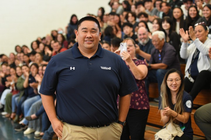 Rory Inouye Walking Up