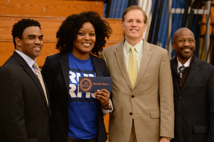 Ryan with dignitaries