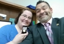 Samatha Morgan pinning