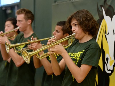 San Marin HS band