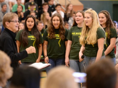 San Marin HS choir