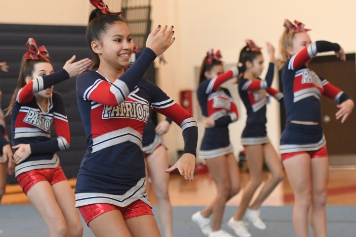 Secaucus 2017 cheerleaders