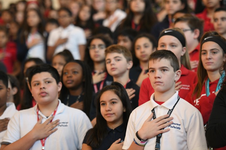 Secaucus 2017 pledge of allegiance