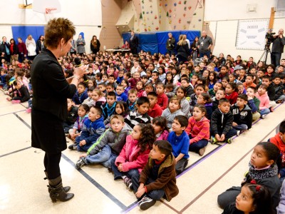 Shannon Ryan Principal Susan Neddeau