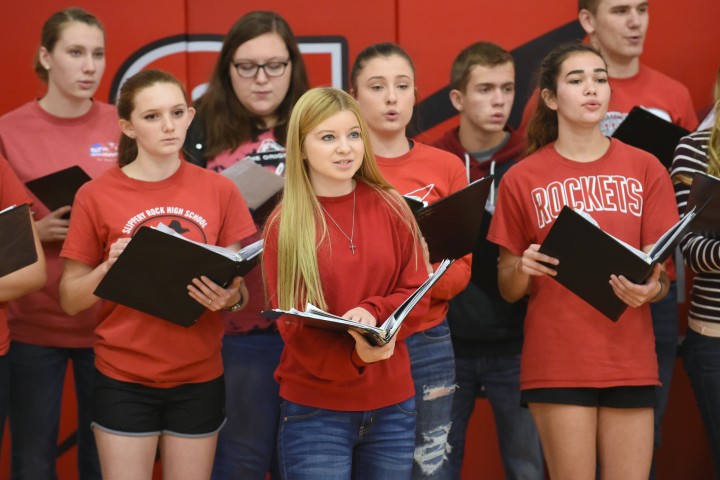 Slippery Rock 2017 choir