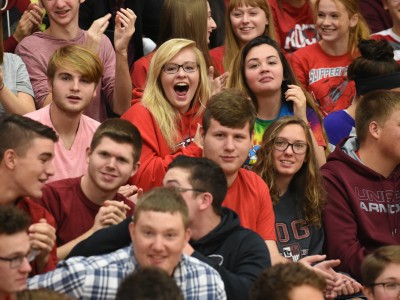 Slippery Rock 2017 students excited 3