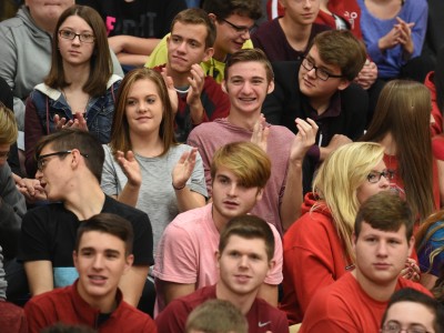 Slippery Rock 2017 students excited 4