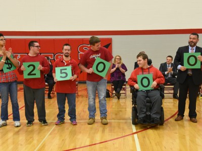 Slippery Rock 2017 students spell 25000