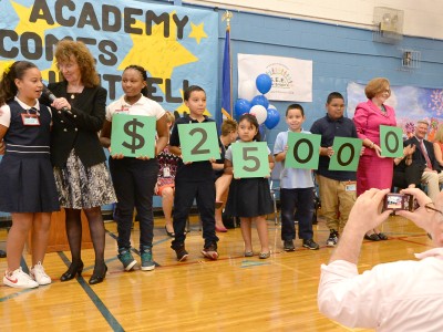 Smalley Academy students spell 25000