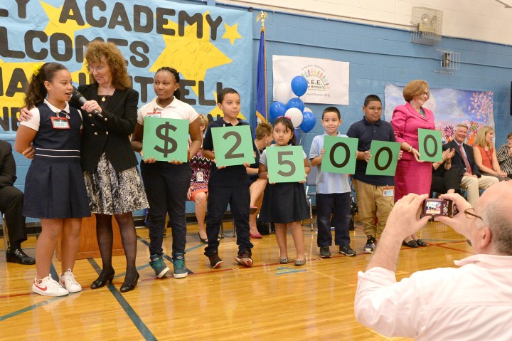 Smalley Academy students spell 25000