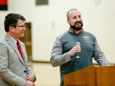 South Sioux City 2017 Jon Pickinpaugh acceptance speech