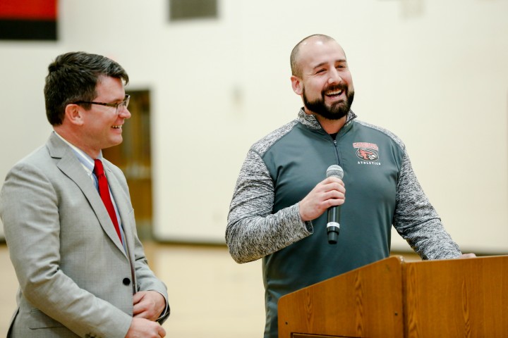 South Sioux City 2017 Jon Pickinpaugh acceptance speech