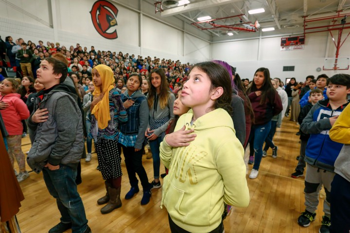 South Sioux City 2017 pledge of allegiance