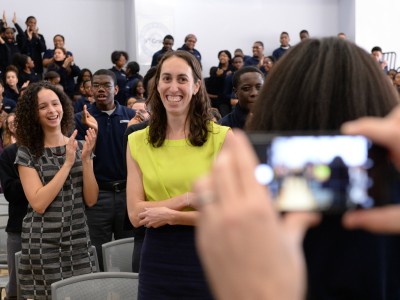 Standing ovation at North Star Academy