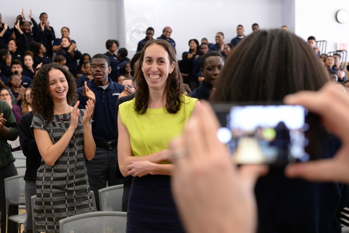 Standing ovation at North Star Academy