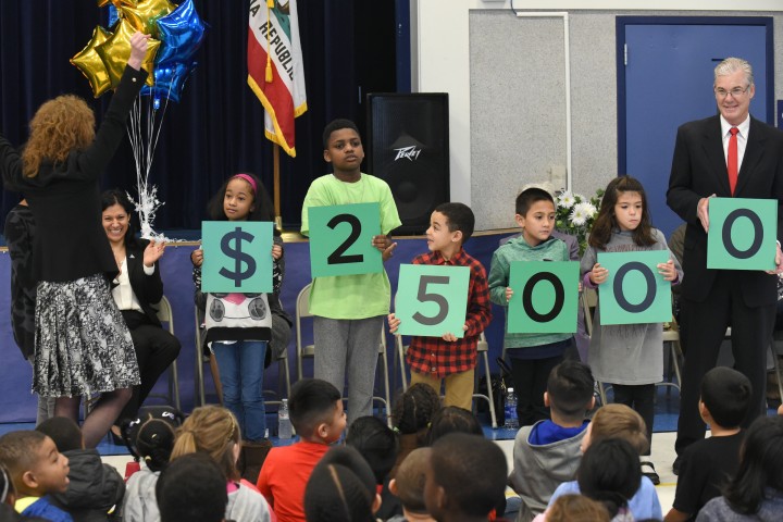 Suisun Elementary students spell 25000