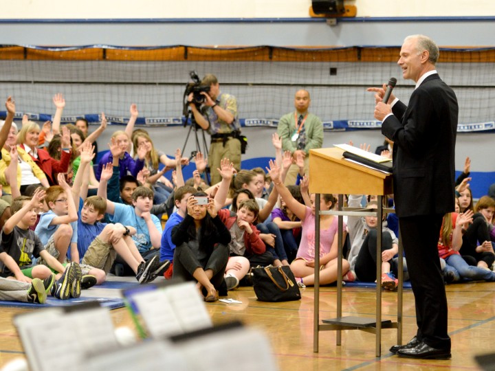 Teresa Chan Seidel Superintendent Rob Saxton