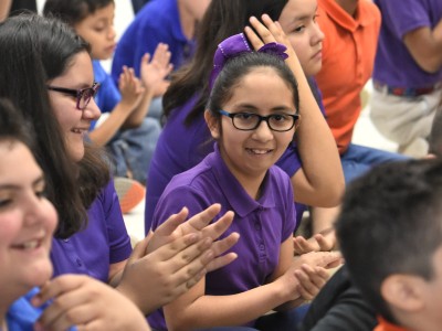 Texas 2018 stuents excited