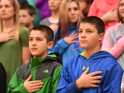 Thermopolis 2017 pledge of allegiance