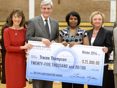 Tracee Thompson Governor Phil Bryant Dr Carey Wright Dr Jane Foley