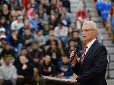 Vail Superintendent Calvin Baker