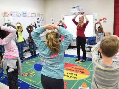 Vanessa Torres classroom maracas