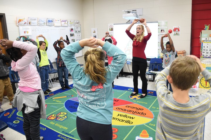 Vanessa Torres classroom maracas