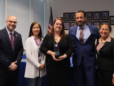 Virginia Fasulo May 1st SB Meeting Milken Recognition