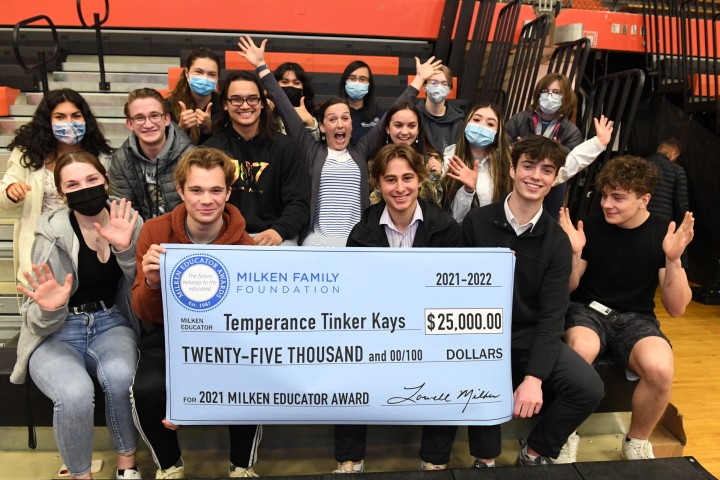 WAHS Temperance Tinker Kays students check