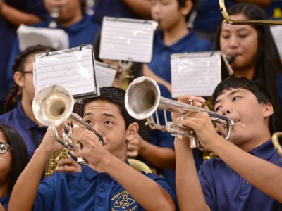 Waipahu High School band