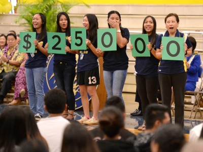 Waipahu High students spell 25000