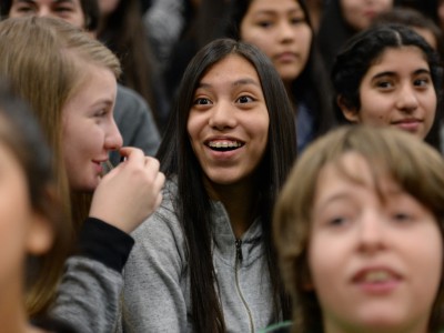 Waldo Middle School students excited