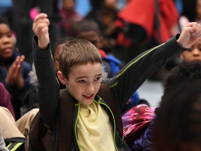 Weinland Park student excited