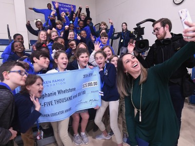 West Feliciana 2018 Stephanie Whetstone students selfie