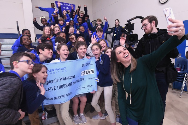 West Feliciana 2018 Stephanie Whetstone students selfie