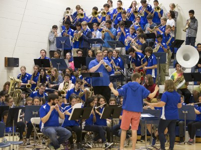 West Hartford 2017 Hall High band