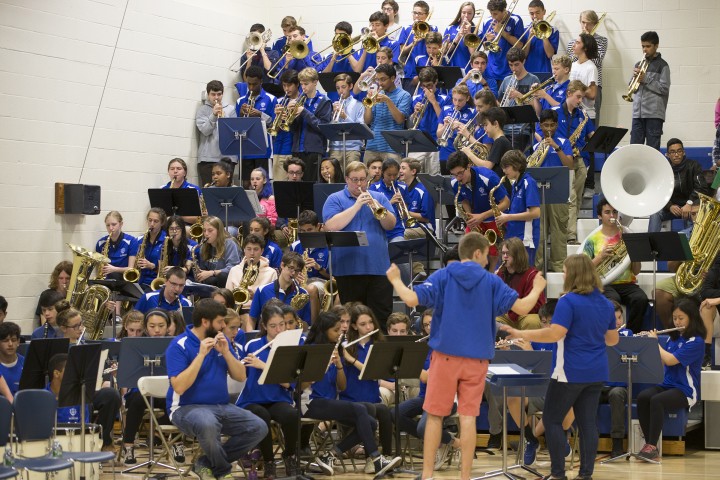 West Hartford 2017 Hall High band