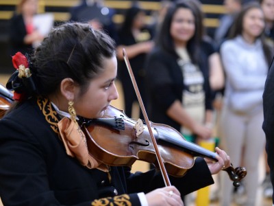 Whittier Middle mariachi violin