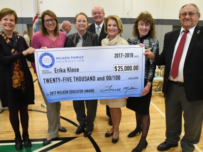 Winfield 2017 Erika Klose veteran educators and dignitaries