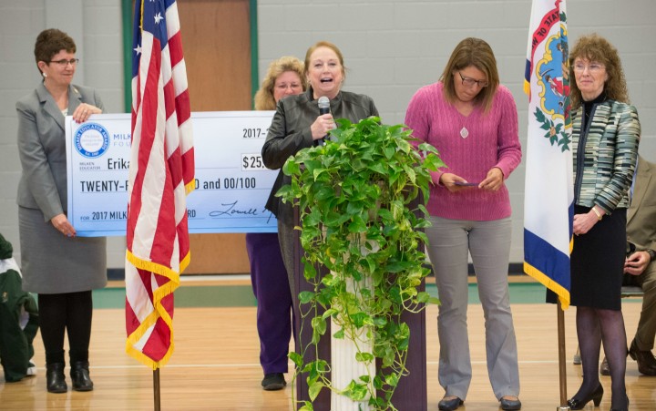 Winfield 2017 First Lady congratulates Erika Klose