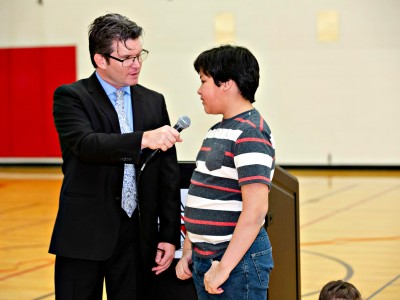 Wisconsin 2018 Greg Gallagher student 1